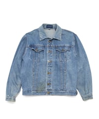 90's Vanheusen Denim Trucker Jacket M