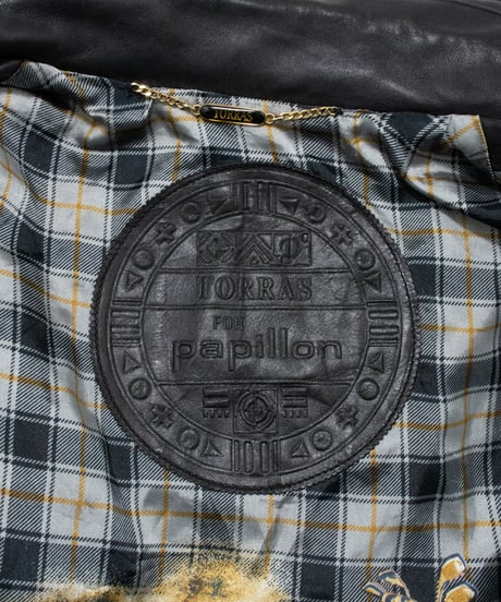 90's Torras for Papillon Leather Jacket 44