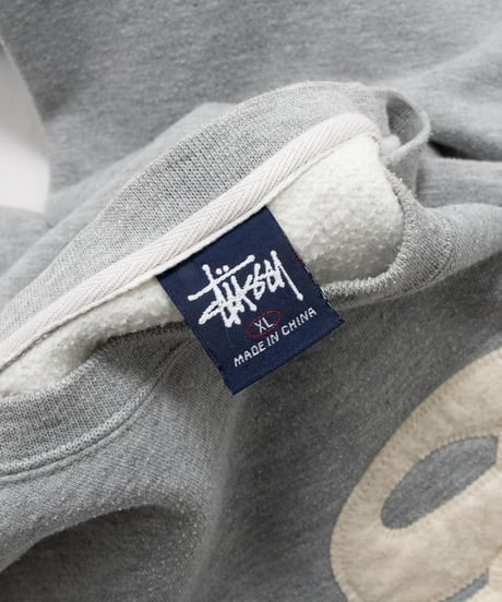 90's STUSSY Old English Logo Crewneck XL