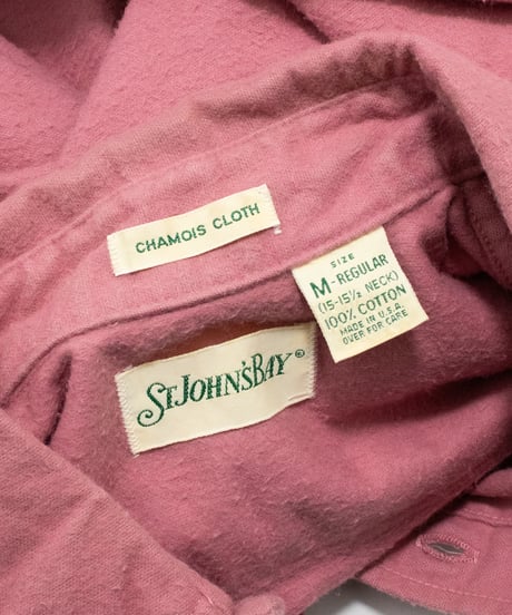 90's ST.JOHNS'BAY Chamois Cloth Shirts M