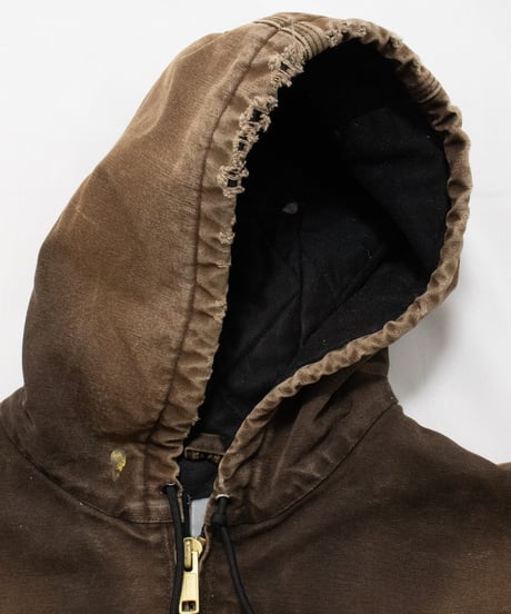 Distressed Carhartt Active Jacket L