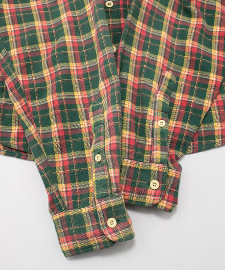90's J.Crew Cotton Flannel Shirts L