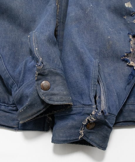70's Distressed Dickies Denim Work Jacket 40