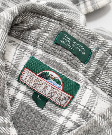 90's Timber Run Flannel Shirts L