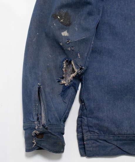 70's Distressed Dickies Denim Work Jacket 40
