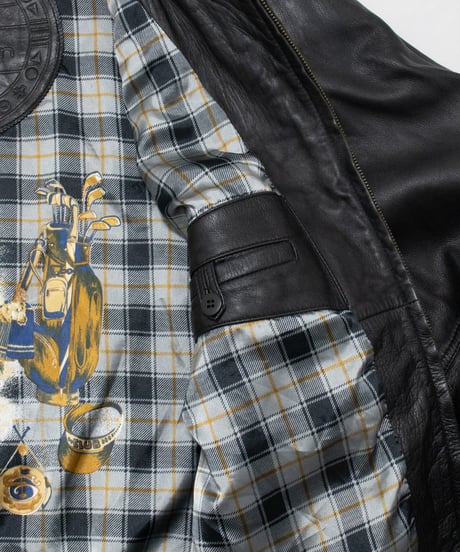 90's Torras for Papillon Leather Jacket 44