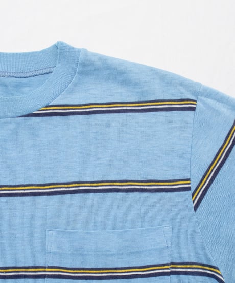 80's~ Stripe Pocket Tee