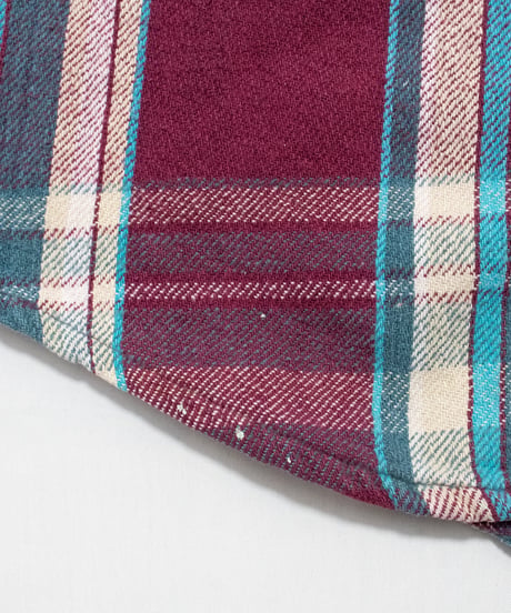 90's FIVE BROTHER Heavy Flannel Shirts XL