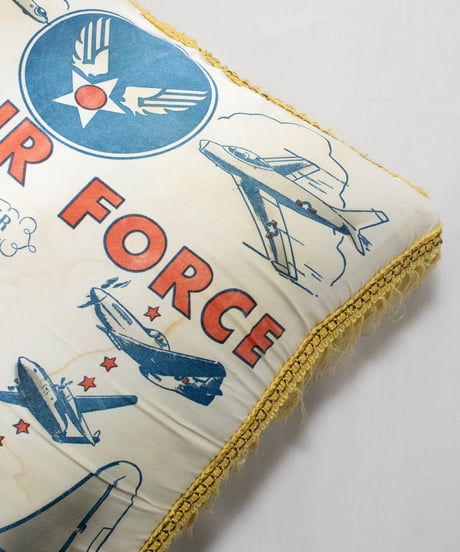 50's US Air Force "Warren A.F. Base" Souvenir Pillow Covers