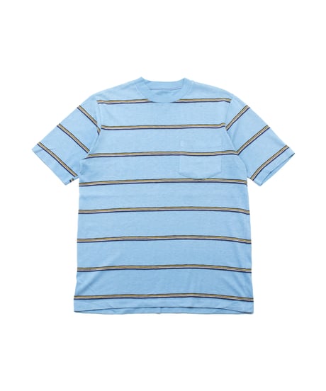 80's~ Stripe Pocket Tee