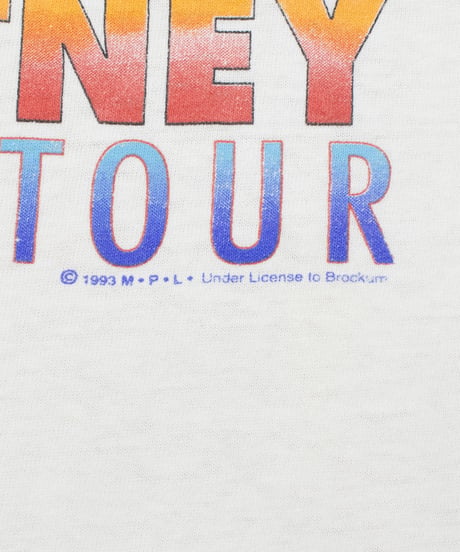 '93 Paul Mccartney "The New World Tour" XL