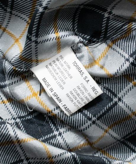 90's Torras for Papillon Leather Jacket 44
