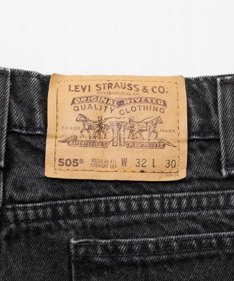 90's~ Levi's 505 BLK 32x30