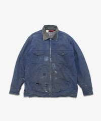 70's Distressed Dickies Denim Work Jacket 40