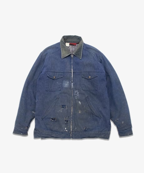 70's Distressed Dickies Denim Work Jacket 40
