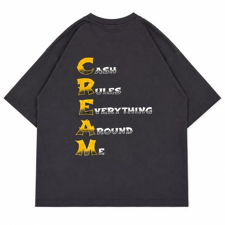 S/S TEE【CREAM】