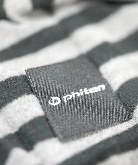 phiten ナノパックロンT グレー＆ブラック