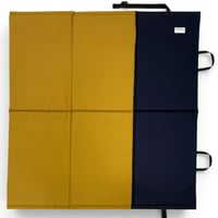 KAZAHANA FINDER PAD (ver.2) Navy x Ocher