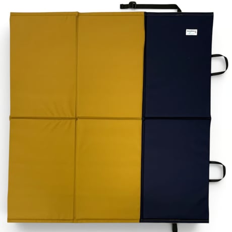 KAZAHANA FINDER PAD (ver.2) Navy x Ocher