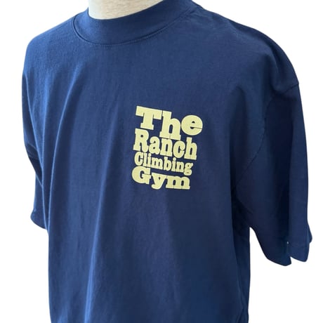 THE RANCH GYM LOGO T-SHIRT LA Navy