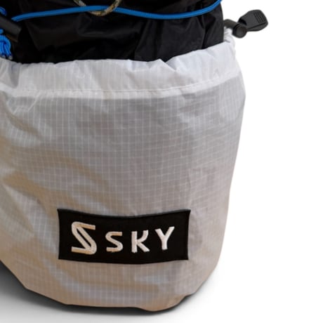 SKY Drop L Bouldering Chalk Bag White/Black