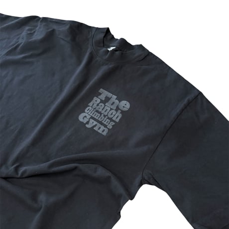 THE RANCH GYM LOGO T-SHIRT LA Navy  のコピー
