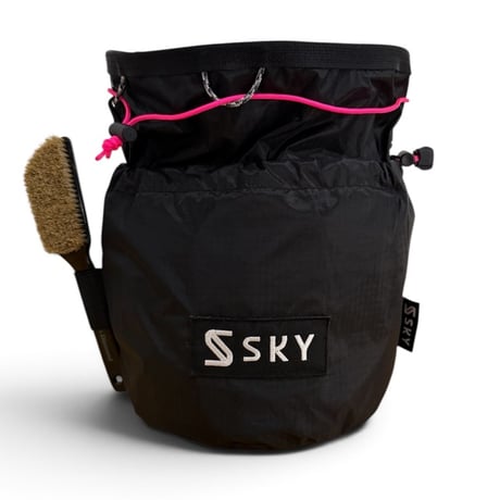 SKY Drop L Bouldering Chalk Bag Black 1