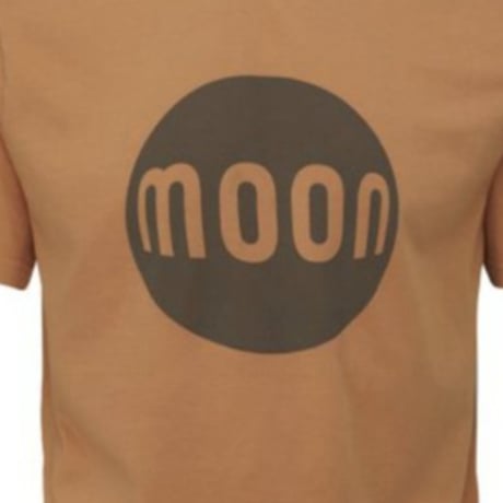 MOON CLIMBING MOON LOGO T-SHIRT Eco Orange