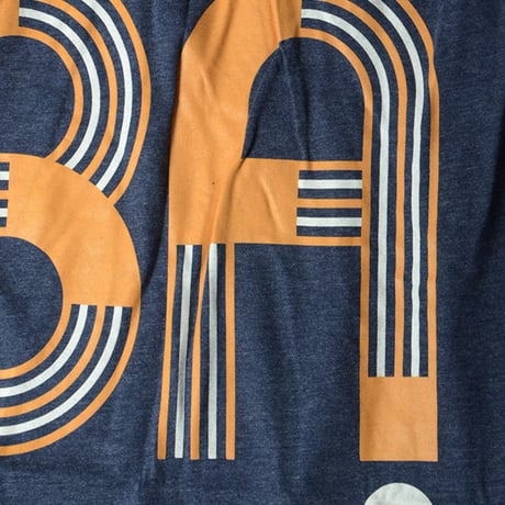 MOON CLIMBING 8A T-SHIRT Navy Marle