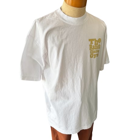 THE RANCH GYM LOGO T-SHIRT LA White