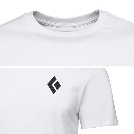 BLACK DIAMOND EQUIPMENT FOR ALPINIST TEE White