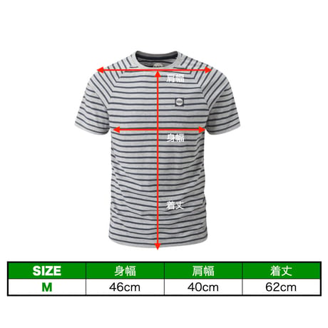 MOON CLIMBING  Mens Striped Tec T-Shirt