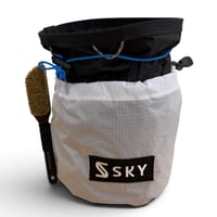 SKY Drop L Bouldering Chalk Bag White/Black
