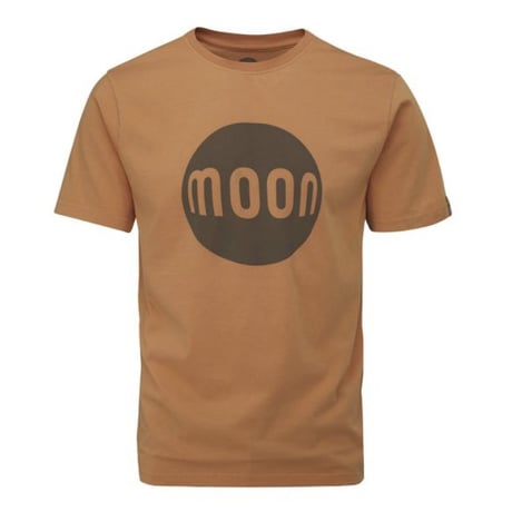 MOON CLIMBING MOON LOGO T-SHIRT Eco Orange