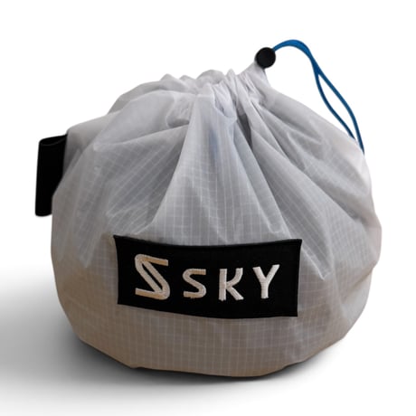 SKY Drop L Bouldering Chalk Bag White/Black