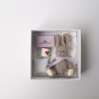 ciel étoilé  オリジナル mini rabbit donuts set khaki