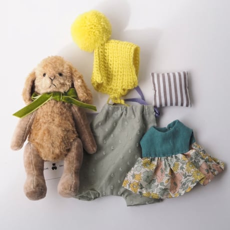 ciel étoilé  オリジナル rabbit 洋服付きbeige