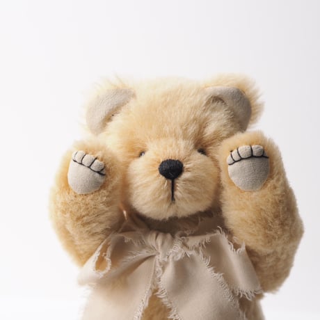 ciel étoilé  オリジナル アルパカ生地　bear yellow