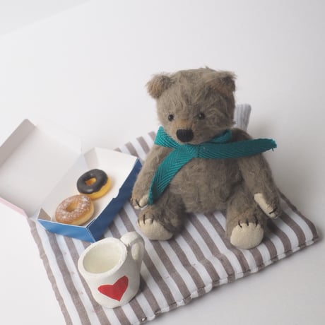ciel étoilé  オリジナル mini bear donuts set khaki