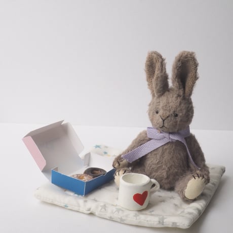 ciel étoilé  オリジナル mini rabbit donuts set khaki