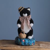 ciel étoilé  オリジナル お立ち台 CAT black