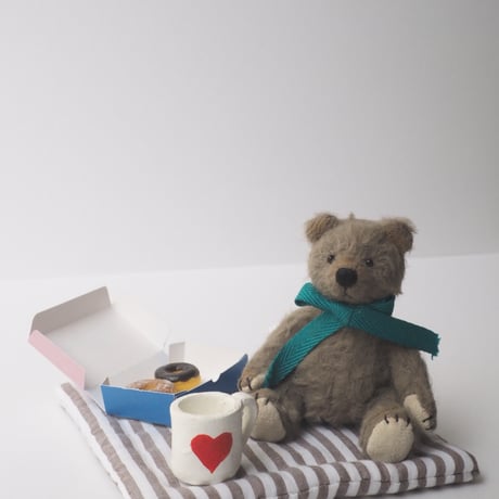 ciel étoilé  オリジナル mini bear donuts set khaki