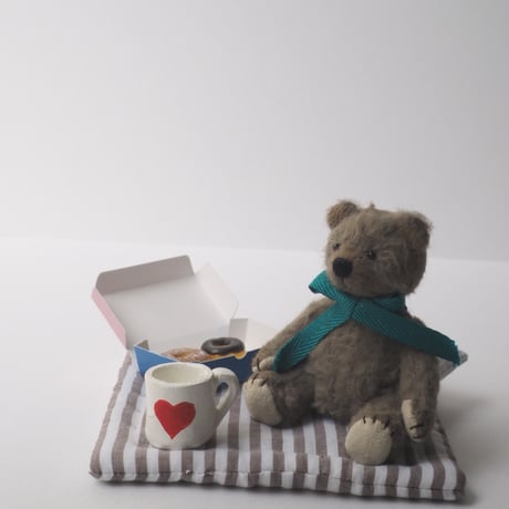 ciel étoilé  オリジナル mini bear donuts set khaki