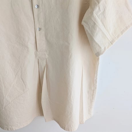 Henley neck shirt　IVORY