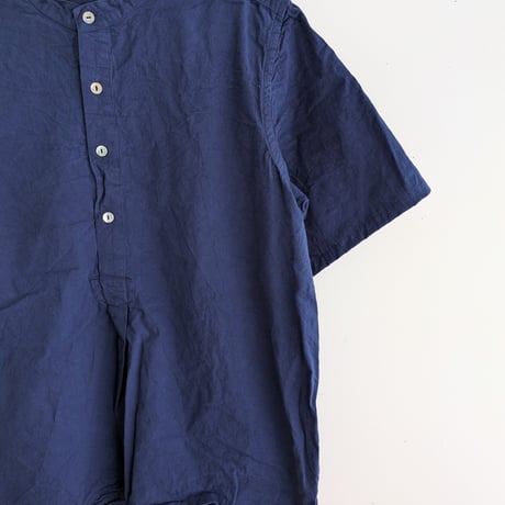 Henley neck shirt　NAVY