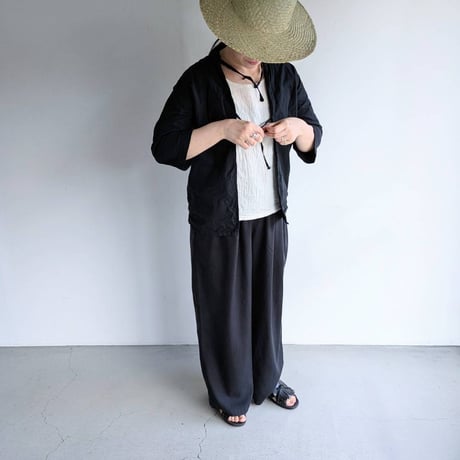 dead stock surgical shirt（sweden）黒