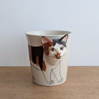 猫のカップ　ミケ