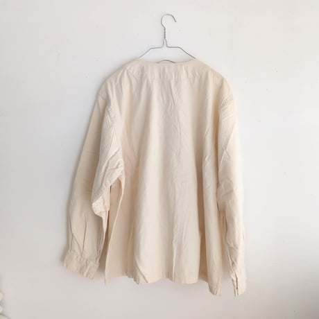 Farmers shirt　IVORY　long sleeve