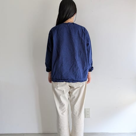 Farmers shirt　NAVY　long sleeve