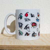 おめめのマグカップ